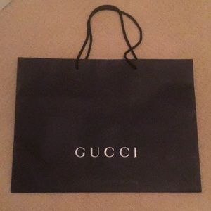 🔥AUTHENTIC🔥GUCCI Gift Paper Bag 16” x 14” x 6-3/4”